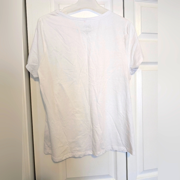 Not Jessica white 🤍 top w/ silver bling 😍size 18 / XL - Picture 3 of 4